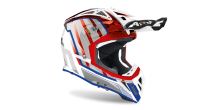 Přilba AVIATOR GLOW 2.3 AMS2, AIROH - Itálie (červená/modrá/šedá) (1)