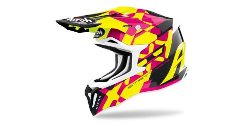 Přilba STRYCKER XXX, AIROH (lesklá růžová) 2022