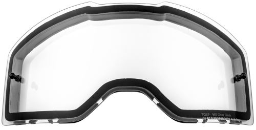 Plexi dvojité TORP, RedBull (čiré)