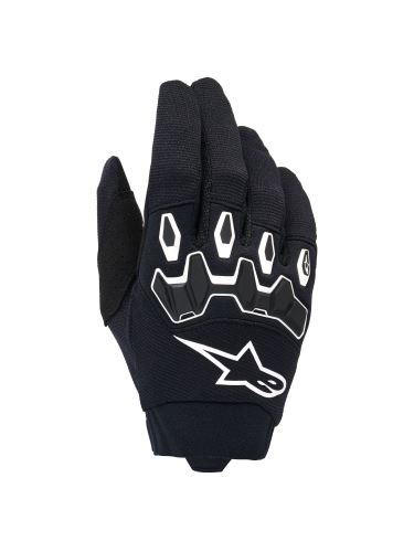 Rukavice FULL BORE V2, ALPINESTARS (černá/bílá) 2027