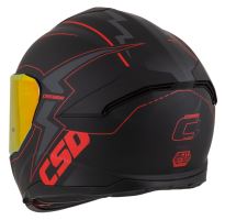 Přilba Integral GT 2.1 Flash, CASSIDA (černá matná/metalická červená/tmavě šedá) plexi s přípravou pro Pinlock 2026 (8)