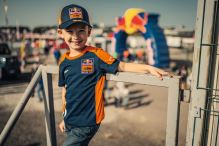 Triko TEAM, KTM RED BULL, dětské (modrá,oranžová) (4)