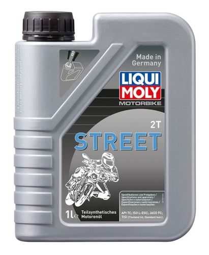 LIQUI MOLY Motorbike 2T Street, polosyntetický motorový 2T olej 1 l