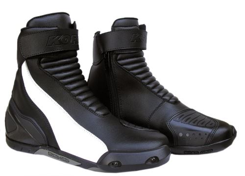 boty Semi-sport short, KORE (černé/bílé)