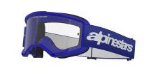 Brýle VISION 3 WORDMARK, ALPINESTARS (modrá, čiré plexi) 2027 Brýle VISION 3 WORDMARK, ALPINESTARS (modrá, čiré plexi) 2027