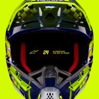 Přilba S-M5 RASH, ALPINESTARS (tmavě modrá/žlutá fluo) 2026 (9)