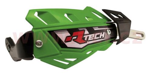 Kryty páček FLX ALU, RTECH (zelené, bez montážní sady - nutno dokoupit)