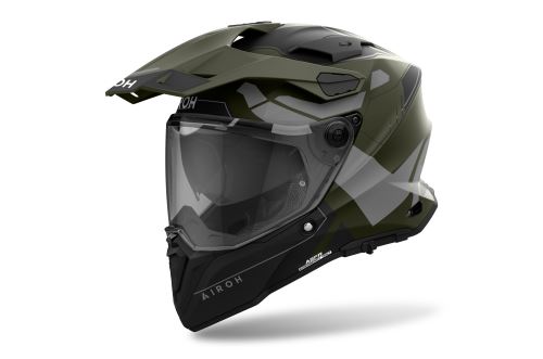 Přilba COMMANDER 2 Reveal, AIROH (matná military zelená) 2026