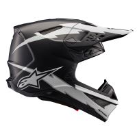 Přilba SUPERTECH S-M10 AMPRESS, ALPINESTARS (černá matná/bílá) 2026 (4)