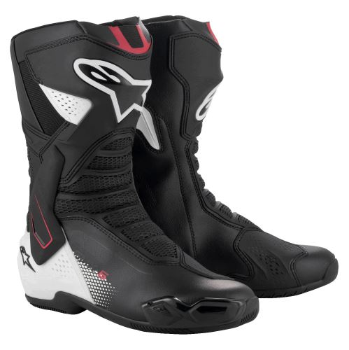 Boty SMX-6 3, ALPINESTARS (černá/bílá/červená) 2027