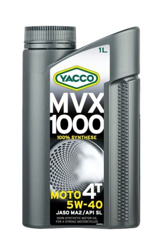 YACCO motorový olej plně syntetický MVX 1000 4T 5W40 4l