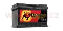 60Ah baterie 480A, pravá BANNER Starting Bull 241x175x175