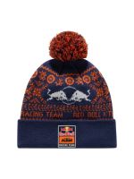 Čepice - vánoční edice Red Bull KTM (modrá, oranžová)
