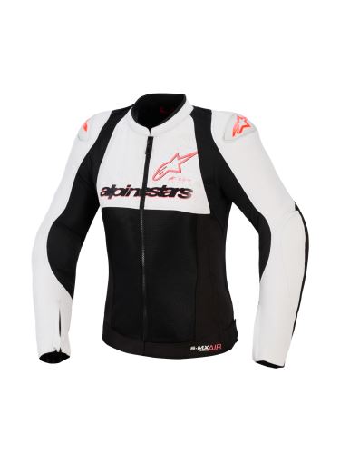 Bunda STELLA SMX AIR, ALPINESTARS (světle šedá/černá/růžová) 2027