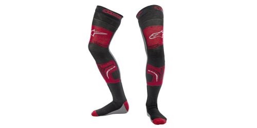 Ponožky pod ortézy KNEE BRACE, ALPINESTARS (červená/šedá)