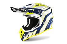 Přilba AVIATOR ACE ART, AIROH - Itálie (modrá/fluo)