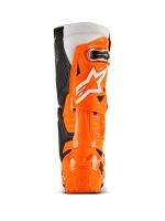 Boty TECH 10 ENDURO, ALPINESTARS (oranžová fluo/černá/bílá) 2027 (6)