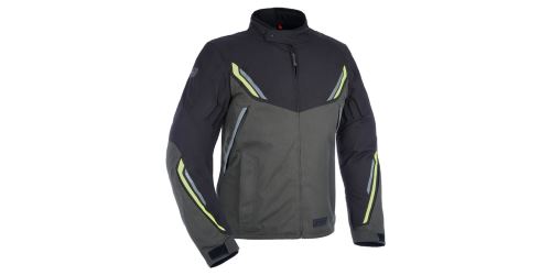 Bunda HINTERLAND DRY2DRY™, OXFORD ADVANCED (černá/šedá/žlutá fluo)