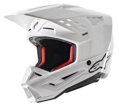 Přilba S-M5 SOLID, ALPINESTARS (bílá) 2027