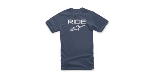 Triko RIDE 2.0 TEE krátký rukáv, ALPINESTARS (tmavě modrá/bílá)