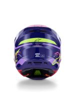 Přilba SUPERTECH S-M7 DEED, ALPINESTARS (fialová/růžová/bílá/žlutá fluo) 2027 (2)