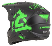 Přilba Cross Cup 2 Crew, CASSIDA (černá matná/zelená fluo) 2026 (2)