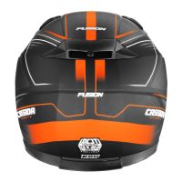 Přilba Apex Fusion, CASSIDA - ČR (černá matná/oranžová/bílá, vel. XL) (1)