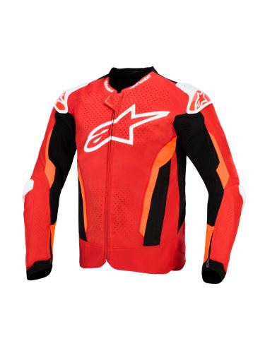Bunda T-GP AIR, ALPINESTARS (červená/červená fluo/bílá/černá) 2027