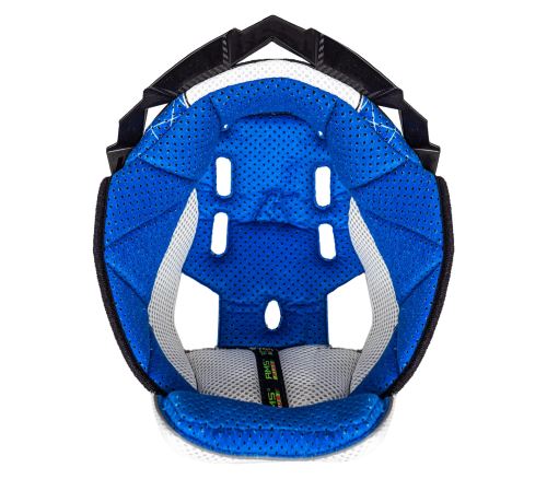 Klobouk interiéru pro přilbu AVIATOR 3, AIROH (modrý)