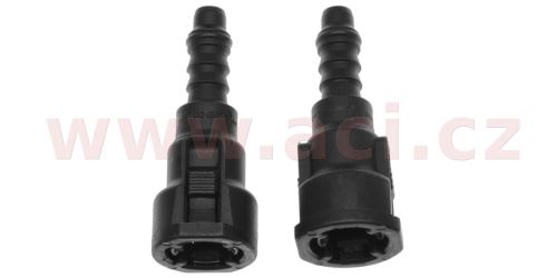 Rychlospojka SAE rovná 5/16" (7,89-8 mm) (2 ks) NORMA NQS - výroba Německo