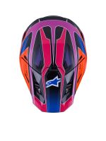 Přilba SUPERTECH S-M7 FUSE, ALPINESTARS (modrá/fialová/růžová) 2027 (6)