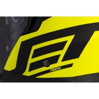 Přilba Jet Tech Corso, CASSIDA (černá matná/žlutá fluo) (8)