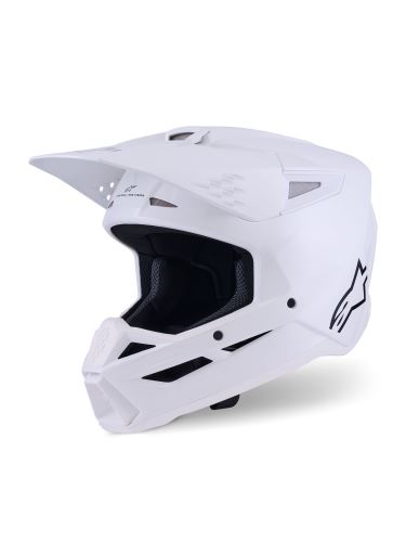 Přilba S-M3 SOLID, ALPINESTARS (bílá) 2027