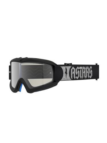 Brýle VISION YOUTH ATROX, ALPINESTARS, dětské (černá/stříbrná, zrcadlové stříbrné plexi) 2027