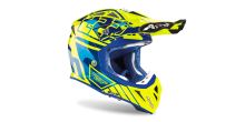 Přilba Aviator 2.3 AMSS REP. CAIROLI 2020, AIROH (modrá chromová , vel. XL) (1)
