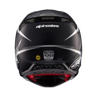 Přilba SUPERTECH S-M10 AMPRESS, ALPINESTARS (černá matná/bílá) 2026 (2)