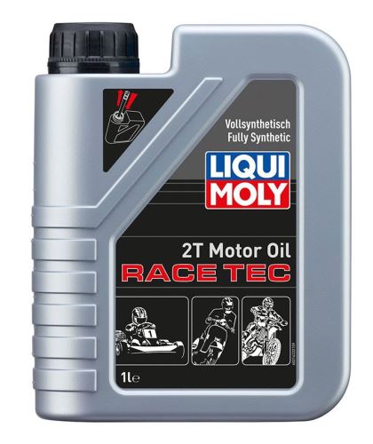 LIQUI MOLY Race Tec, plně syntetický 2T motorový olej pro motokáry 1 l