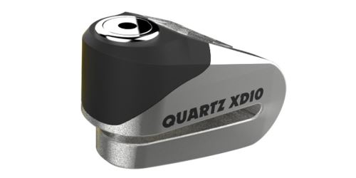 Zámek kotoučové brzdy Quartz XD10, OXFORD - Anglie (broušený kov, průměr čepu 10 mm)