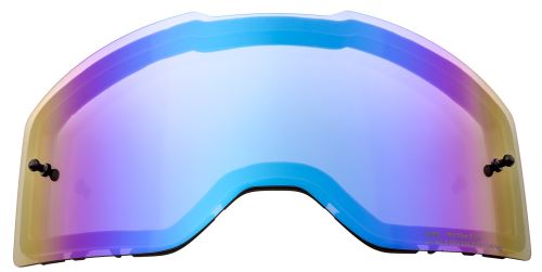 Plexi dvojité TORP, RedBull (modré zrcadlové)