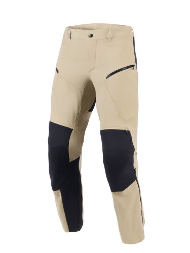 Kalhoty EXPLORE AST, ALPINESTARS (světle hnědá/černá) 2027