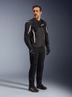 Bunda AST V3 AIR, ALPINESTARS (černá/bílá) 2027 (6)
