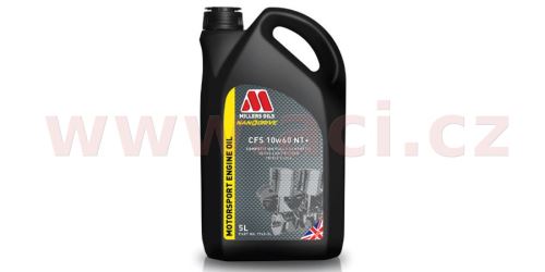 MILLERS OILS motorový olej plně syntetický s nanočásticemi - PAO, 3ester Motorsport CFS 10w60 NT+ 5l