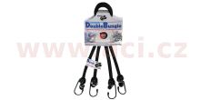 Gumicuk Double Bungee délka/šířka popruhu 600/9 mm, OXFORD (hák/hák, dvojpopruh spojený očkem) (1)