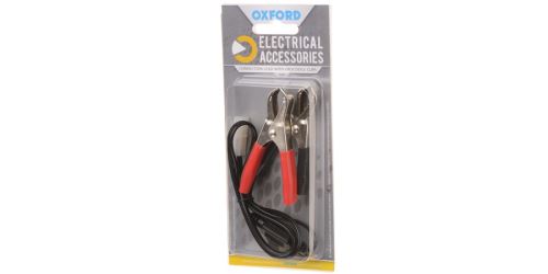 Prodloužený kabel s klipy typu "krokodýl", OXFORD (konektor standard, délka kabelu 0,5 m)