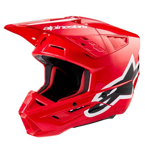 Přilba S-M5 CORP, ALPINESTARS (červená) 2027