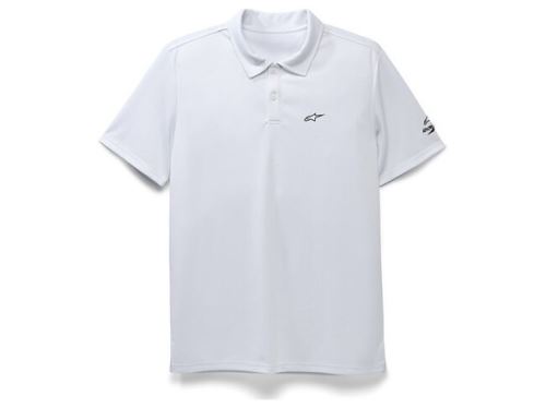 Triko s límečkem SCENARIO PERFORMANCE POLO, ALPINESTARS (bílá)