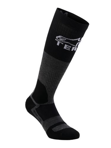 Ponožky AT 8 MERINO, ALPINESTARS (šedé/černé) 2027