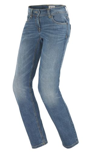 kalhoty, jeansy J-FLEX, SPIDI - Itálie, dámské (modré seprané)