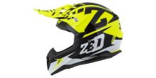 Přilba X1.9D, ZED, dětská (žlutá fluo/černá/bílá) (2)