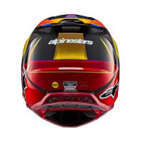 Přilba SUPERTECH S-M10 ERA, ALPINESTARS (zlatá/červená) 2026 (2)